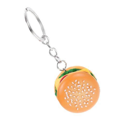 MUCKLILY Stylischer Hamburger Schlüsselanhänger Burger Schlüsselring Aus Robusten Materialien Für Geschenke Aufregendes Design Mit Realistischer Burgerform Perfekter Begleiter Für MUCKLILY Stylischer Hamburger Schlüsselanhänger Burger Schlüsselring Aus Robusten Materialien Für Geschenke Aufregendes Design Mit Realistischer Burgerform Perfekter Begleiter Für von MUCKLILY