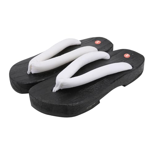 MUCKLILY Herren Clogs Holzschuhe Sommer Sandalen Flache Sohle rutschfeste Anti rutsch Pantoletten Atmungsaktive Bequeme Fußbekleidung Für Alltag Freizeit Strand von MUCKLILY