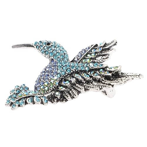 MUCKLILY O Brosche Pin Strass Bling Anstecknadel für Damen Vogel Brosche für Kleidung und Schmuck für Besondere Anlässe von MUCKLILY