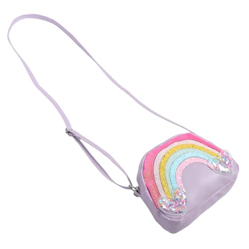 MUCKLILY Kinder-geldbörse: Macaron-Farben-Regenbogen-geldbörse, Entzückende Umhängetasche Für Kinder Für Mädchen – Polyester-umhängetasche Als Für Kleine Prinzessinnen von MUCKLILY