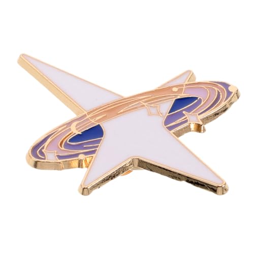 MUCKLILY Kleine Niedliche Emaille Brosche Space Pin mit Festem Halt Minimalistisches Design Vielseitiges Anstecknadel accessoire für Cardigans Anzüge Rucksäcke und Kleidung für Alltag und von MUCKLILY