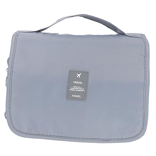 MUCKLILY Kompakte Faltbare Kulturbeutel Für Reisen Multifunktionale Stylische Toilettentasche Mit Haken Für Damen Und Herren Wasserabweisend Leicht Und Geräumig Für Kosmetik Und von MUCKLILY
