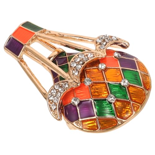 MUCKLILY Kreative Brosche Heißluftballon Form mit Strass Lustiges Abzeichen für Frauen für Partys Cosplay und Alltag Langlebige Legierungsbrosche mit Buntem Design MUCKLILY Kreative Brosche Heißluftballon Form mit Strass Lustiges Abzeichen für Frauen für Partys Cosplay und Alltag Langlebige Legierungsbrosche mit Buntem Design von MUCKLILY