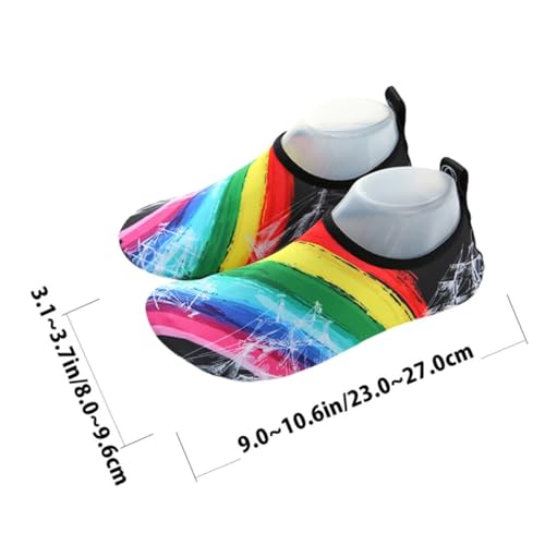 MUCKLILY Leichte rutschfeste Wasserschuhe Unisex Schnell Trocknend Atmungsaktiv Elastisch für Wassersport Strand Tauchen Surfen Segeln Buntes Segelboot Design MUCKLILY Leichte rutschfeste Wasserschuhe Unisex Schnell Trocknend Atmungsaktiv Elastisch für Wassersport Strand Tauchen Surfen Segeln Buntes Segelboot Design von MUCKLILY