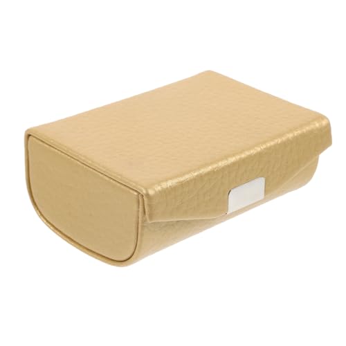 MUCKLILY Lippenstiftetui mit Spiegel Tragbarer Make Up Organizer Vintage Lippenstifthalter für Handtasche Kosmetiktasche für Reisen Schminktasche mit für Zwei Lippenstifte von MUCKLILY