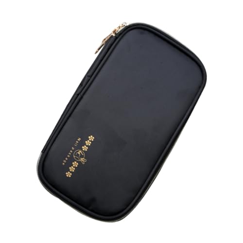 MUCKLILY Manicure Pen Aufbewahrungstasche Wasserfestes Nagelkunst Pinsel Organizer Multifunktional für Nagelpflege und Reise Nagelpflege Zubehör von MUCKLILY