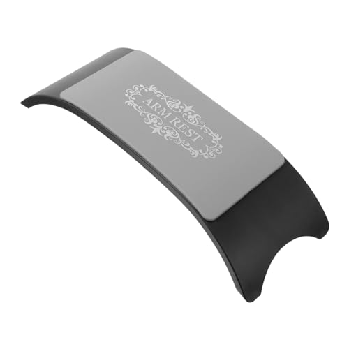 MUCKLILY Maniküre Handkissen Schwarz Silikon Handauflage Nail Art Kissen Handstütze für Nageldesign Nagelstudio Nagelpflege Zubehör von MUCKLILY