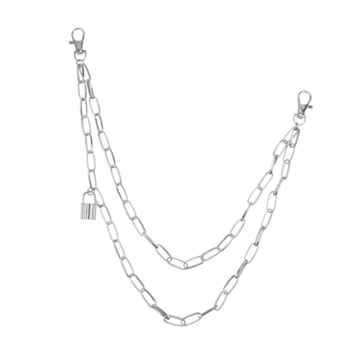 MUCKLILY Mehrschichtige Körperkette Bauchkette Taillenkette Modisch Retro Hüftkette Schmuck für Damen Vielseitig Verstellbar für Party Strand Hochzeit von MUCKLILY