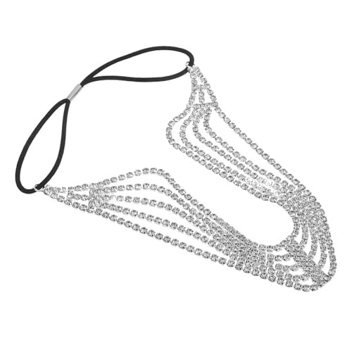 MUCKLILY Mehrschichtiges Haarband mit Funkelnden Strasssteinen Originelles Leichtes Stirnband für Mädchen Silberner Haarschmuck für Kostümpartys Weihnachten Fasching und Cosplay MUCKLILY Mehrschichtiges Haarband mit Funkelnden Strasssteinen Originelles Leichtes Stirnband für Mädchen Silberner Haarschmuck für Kostümpartys Weihnachten Fasching und Cosplay von MUCKLILY