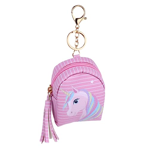 MUCKLILY Kleiner Geldbörse Cartoon Aufbewahrungstasche Aus Pu Für Kopfhörerkabel Leichte Münzgeldbörse Süße Kinder Geldbörse Für Reisen Und Alltag von MUCKLILY