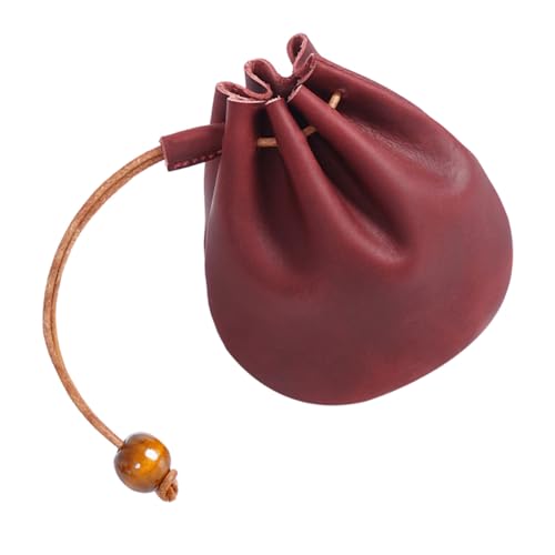 MUCKLILY Mini Vintage Münzbörse Kleingeldbeutel mit Schlanker Leichter Robuster Mini Handtasche für Münzen Schlüssel Scheine für Alltag Shopping Reisen von MUCKLILY