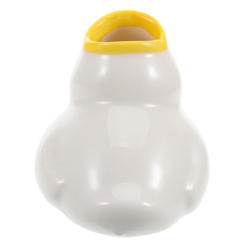 MUCKLILY Cute Cartoon Zahnbürstenhalter Aus Keramik Multifunktionale Badezimmerorganisation Für Junge Mädchen Und Erwachsene Kreatives Design Für Theke Niedliches Tierdekor von MUCKLILY