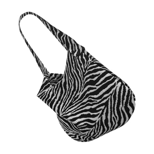 MUCKLILY Modische Damen Umhängetasche aus Polyester Große Kapazität Strapazierfähig Vielseitig für Alltag Arbeit Shopping und Party Schwarze Outdoor Tasche frei von Anhängern von MUCKLILY