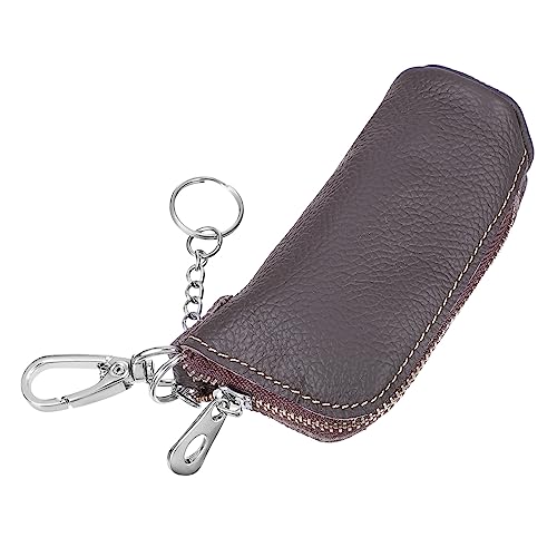 MUCKLILY Münzbörse PU für Autoschlüssel Münzbeutel mit Hochwertigem Metallreißverschluss für Männer Frauen Täglichen von MUCKLILY