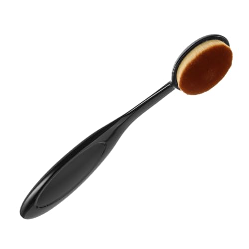 MUCKLILY Multifunktionaler Make-up Pinsel Foundation Pinsel mit Dichten Fasern für Gleichmäßiges Finish Sanft zur Haut für Puder und Concealer Kompakte für Reisen von MUCKLILY