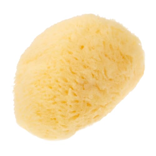 MUCKLILY Natürlicher Gesichtsreinigungsschwamm aus Griechischem Meeresschwamm Sanftes Peeling Wiederverwendbarer Make Up Entferner Weicher Gesichtsschwamm für Tägliche Hautpflege von MUCKLILY