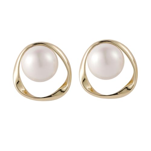 MUCKLILY Perlen Ohrstecker Elegant Vintage Stil Damen Ohrschmuck Chic Ear Ornament Schmuck Geschenk für Geburtstag und Jubiläum MUCKLILY Perlen Ohrstecker Elegant Vintage Stil Damen Ohrschmuck Chic Ear Ornament Schmuck Geschenk für Geburtstag und Jubiläum von MUCKLILY