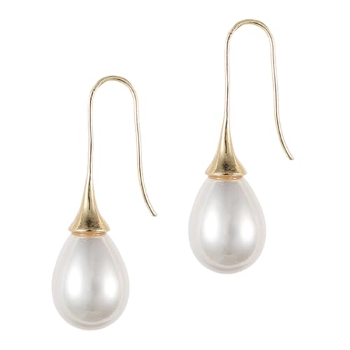 MUCKLILY Perlenohrringe Für Damen Ästhetische Statement Ohrringe Tropfenohrringe Baumelnde Damen Ohrhänger Elegant Und Langlebig von MUCKLILY