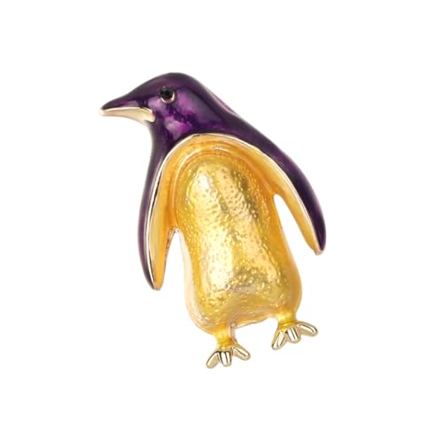 MUCKLILY Alloy-pinguin-brosche Pinguin-broschennadeln Kreative Brosche Für Mädchen Lustige Brosche Für Hochzeit Party Tasche Kleidung Schal Kopftuch von MUCKLILY
