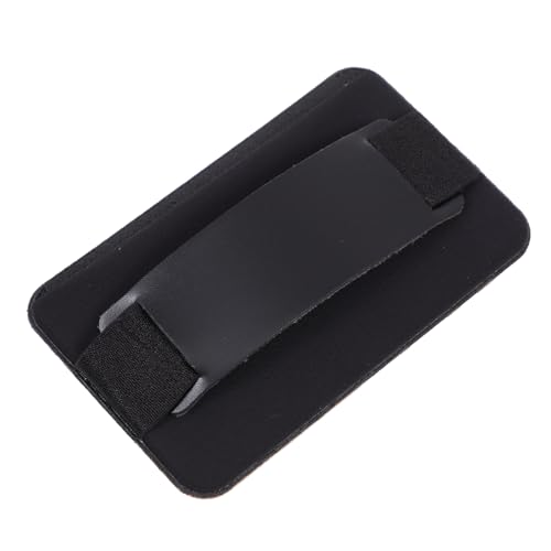 MUCKLILY Praktische Selbstklebende Handy Kartenhülle Schwarz Langlebiger Cell Phone Wallet Rückseiten Kartenhalter Stabiles Komfortables Material für Smartphone Kartenfach Zubehör von MUCKLILY
