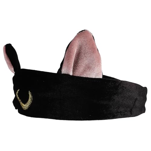 MUCKLILY Praktisches Katzenohren Stirnband Elastisch Weich für Gesicht Waschen Spa Beauty Damen Süß Flauschig Komfortabel Haarband für Hautpflege Home Use von MUCKLILY