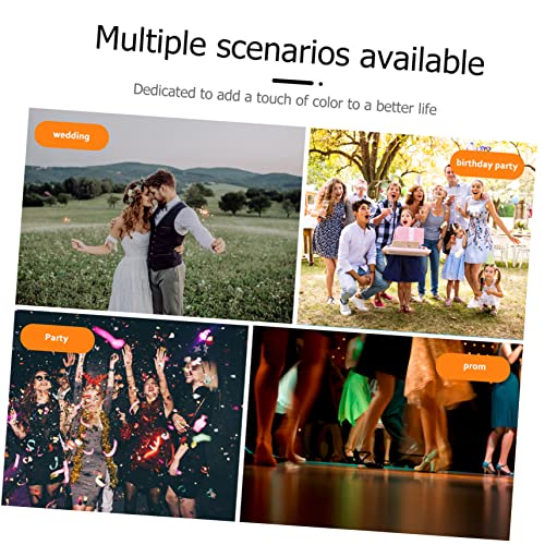 MUCKLILY Randlose Bunte Party Sonnenbrille für Damen und Herren Vintage Stil Uv Schutz Rutschfeste Nasenpads Vielseitig für Festivals Urlaub und Alltag eine Passt Meisten von MUCKLILY