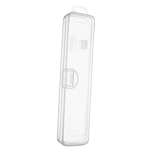 MUCKLILY Reise Zahnbürstenetui aus Kunststoff Transparentes Zahnbürsten Organizer für Zahnpasta und Zahnbürsten Tragbar und Leicht für Reisen und Camping MUCKLILY Reise Zahnbürstenetui aus Kunststoff Transparentes Zahnbürsten Organizer für Zahnpasta und Zahnbürsten Tragbar und Leicht für Reisen und Camping von MUCKLILY