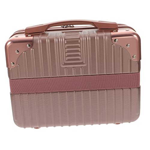 MUCKLILY Reise-Kosmetikkoffer Mit Aufbewahrungsbox Für Damen Kratzfester Kosmetik-Organizer Zur Lagerung Von Hautpflegeprodukten Und Toilettenartikeln von MUCKLILY