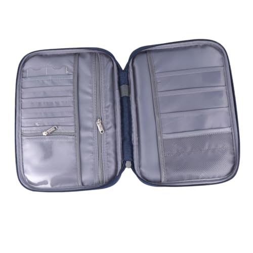 MUCKLILY Reisepass Organizer Wasserdichter Dokumentenhalter für Reisen Handtasche mit Mehreren Fächern für Reisepass Kreditkarten MUCKLILY Reisepass Organizer Wasserdichter Dokumentenhalter für Reisen Handtasche mit Mehreren Fächern für Reisepass Kreditkarten von MUCKLILY