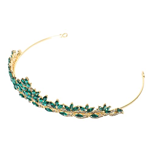 MUCKLILY Rhinestone Braut Haarreif Hochzeit Haarschmuck Verstellbare Kopfbedeckung für Mädchen Stirnband für Hochzeitsfeiern Geburtstage und Festliche Anlässe von MUCKLILY