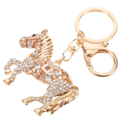MUCKLILY Rhinestone Pferd Schlüsselanhänger Langlebig Funkelnd Pferde motiv Glücksschlüsselanhänger für Damen Leichter Glitzer Anhänger für Taschen und Geldbörsen Modisches Accessoire MUCKLILY Rhinestone Pferd Schlüsselanhänger Langlebig Funkelnd Pferde motiv Glücksschlüsselanhänger für Damen Leichter Glitzer Anhänger für Taschen und Geldbörsen Modisches Accessoire von MUCKLILY
