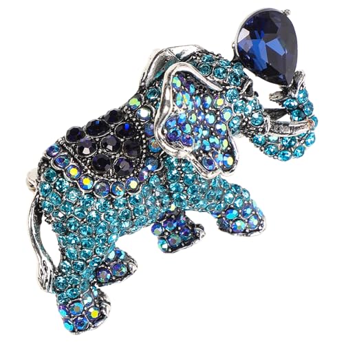 MUCKLILY Schicke Brosche mit Strass Vielseitige Anstecknadel für Kleidung Taschen Hüte und Accessoires Modischer Glücksbringer für Damen und Herren für Feiern und Alltag von MUCKLILY