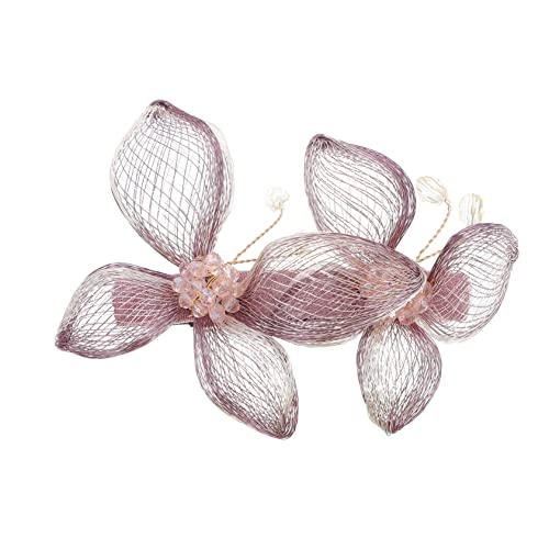 MUCKLILY Schmetterlings Haarspangen aus für Hochzeiten Partys und Alltag Haarschmuck für Mädchen mit Funkelndem und Charmantem Design von MUCKLILY