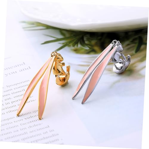 MUCKLILY Silber Ohrstecker Hase Ohranhänger mit Süßem Emaille Design Einzelner Goldfarbener Dangler für Frauen und Mädchen Modischer Schmuck für Alltag und Party MUCKLILY Silber Ohrstecker Hase Ohranhänger mit Süßem Emaille Design Einzelner Goldfarbener Dangler für Frauen und Mädchen Modischer Schmuck für Alltag und Party von MUCKLILY