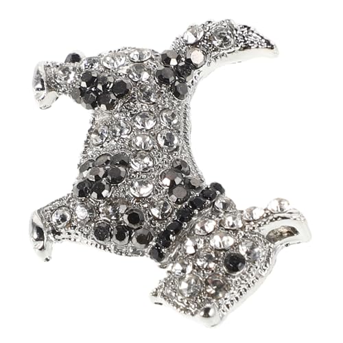 MUCKLILY Strass Hunde Brosche Cartoon Tier Anstecknadel Modischer Schmuck für Damen Kleidung Rucksäcke Hüte Party Alltag MUCKLILY Strass Hunde Brosche Cartoon Tier Anstecknadel Modischer Schmuck für Damen Kleidung Rucksäcke Hüte Party Alltag von MUCKLILY