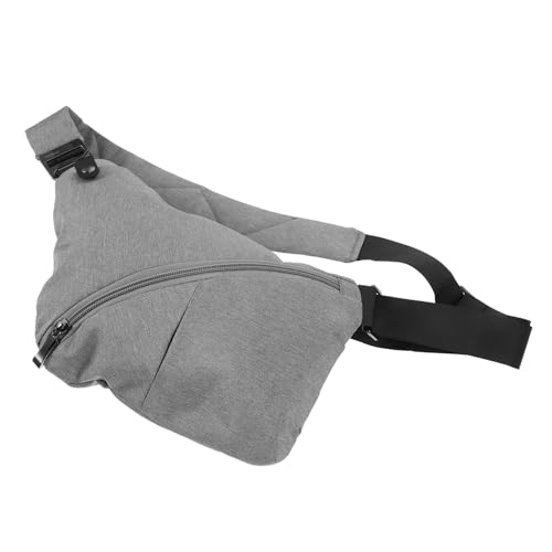 MUCKLILY Tragbare Brusttasche für Herren Leichte Crossbody Sling Bag Umhängetasche für Outdoor Aktivitäten Verstellbarer Riemen Robuster Diebstahlschutz und Design von MUCKLILY