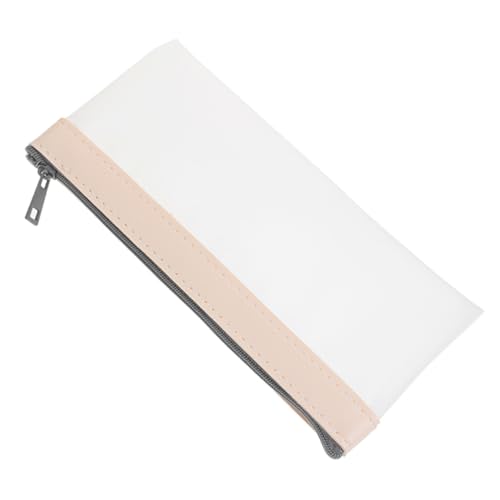 MUCKLILY Transparente Kosmetiktasche für Teenager Großer mit Reißverschluss für Aufbewahrung von Kosmetik Münzen Stiften Praktisch Perfektes von MUCKLILY