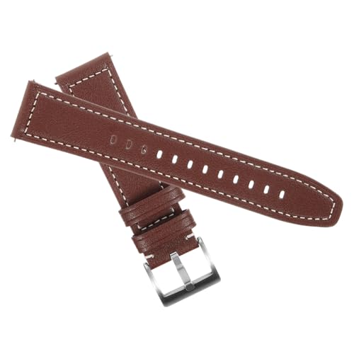 MUCKLILY Uhrenarmband Ersatzband mit Feiner Steppung Komfortables Flexibles Business armband für Herren und Damen Leicht zu Wechseln Strapazierfähig und Langlebig von MUCKLILY