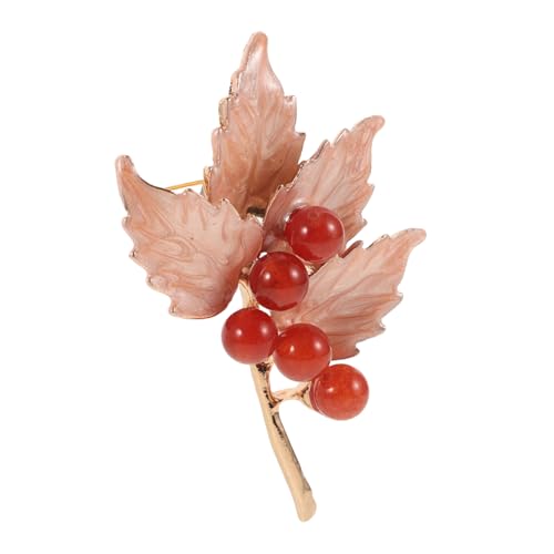 MUCKLILY Vintage Ahornblatt Brosche für Damen Filigrane Anstecknadel für Hochzeiten Besondere Anlässe Vielseitiges Accessoire für Kleider Taschen Hüte von MUCKLILY