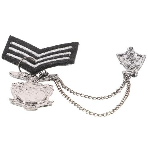MUCKLILY Vintage Brosche Anstecknadel für Herren Langlebiger Legierungs Brooch Pin Modisches Jahre Outfit Accessoire Robust und Fest für Anzug Hemd Jacke Geeignet von MUCKLILY