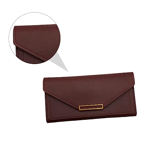 MUCKLILY Vintage Damen Portemonnaie aus Langlebigem mit Großer Kapazität Mehreren Fächern und Vielseitiger Aufbewahrung Stilvolle Geldbörse für Frauen als Modisches Accessoire von MUCKLILY