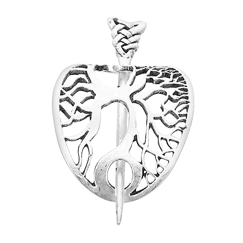 MUCKLILY Vintage Haarknoten Manschette Damen Haarnadel für Hohes Dutt Haar Accessoire Silberne Duttklammer für Geeignet für Besondere Anlässe und Alltag von MUCKLILY