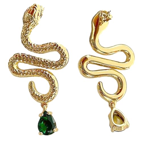 MUCKLILY Vintage Schlangenohrringe Damen Ohrstecker mit Silberfarbener Nadel Langlebig und Modisch Einzigartiges Design Kleine Ohrstecker Passend zu Gothic und Alltag für Geburtstag und MUCKLILY Vintage Schlangenohrringe Damen Ohrstecker mit Silberfarbener Nadel Langlebig und Modisch Einzigartiges Design Kleine Ohrstecker Passend zu Gothic und Alltag für Geburtstag und von MUCKLILY
