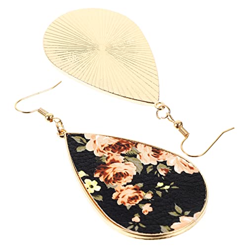 MUCKLILY Vintage Teardrop Dangle Ohrringe Damen Elegant Handgefertigt Modischer Schmuck für Teen Mädchen Party Hochzeit Alltag von MUCKLILY