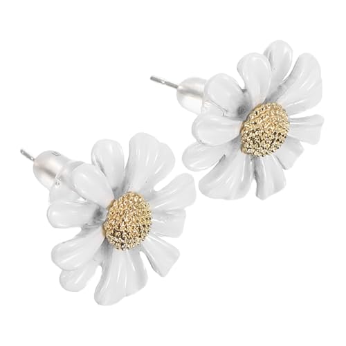 MUCKLILY Weiße Ohrstecker aus Silber Kleine Blütenohrringe für Damen Zarte Ohrstecker Langlebig und Hautfreundlich für Alltag Hochzeit und Besondere Anlässe MUCKLILY Weiße Ohrstecker aus Silber Kleine Blütenohrringe für Damen Zarte Ohrstecker Langlebig und Hautfreundlich für Alltag Hochzeit und Besondere Anlässe von MUCKLILY