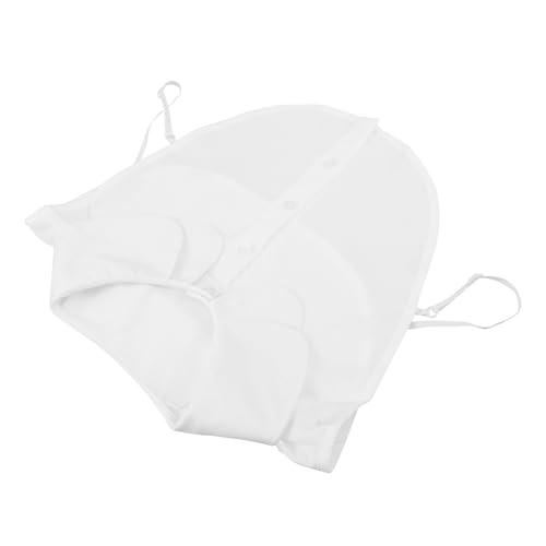 MUCKLILY Weißer Abnehmbarer für Damen Eleganter Doppelkragen Einsatz Vielseitig Kombinierbar mit Pullovern Blusen Perfektes Accessoire für Stilvolle Outfits von MUCKLILY