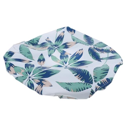 MUCKLILY Wiederverwendbare Duschhaube Damen Elastisch Shower Cap für Lange Haare mit Dekorativem Design Komfortabel und Sicher zum Baden Geeignet von MUCKLILY