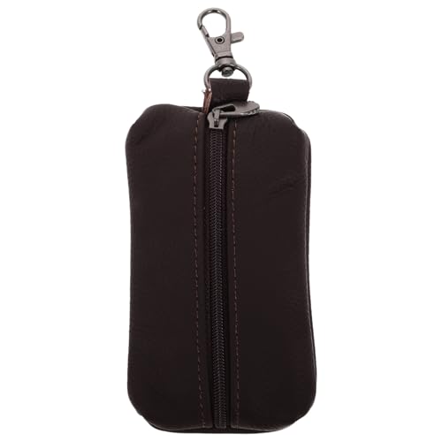 MUCKLILY Zipper Geldbörse Mit Schlüsselanhänger Multifunktionale Handtasche Für Karten Schlüssel Und Münzen Unisex Aufbewahrung Für Männer Und Frauen Robustes Pu Für Alltag Und von MUCKLILY