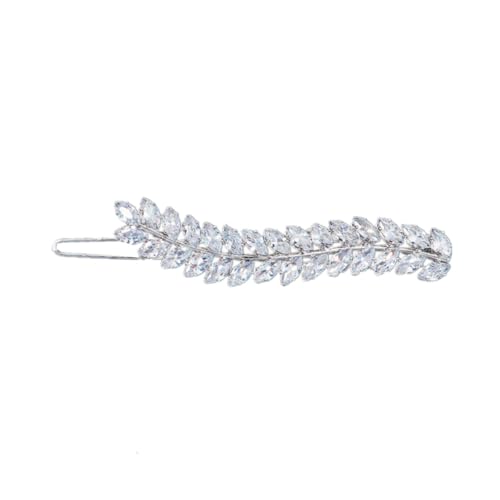 MUCKLILY Zircon Haarklammer Design Modische Haarklammer für Damen und Mädchen Eleganter Haarschmuck Funkelnde Haarspange für Dickes und Dünnes Haar Vielseitig Kombinierbar von MUCKLILY
