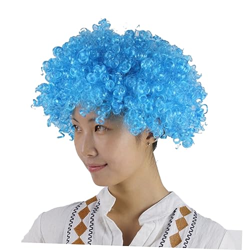 MUCKLILY Halloween-Perücken Halloween-perücke Kostümperücken Bunte Perücken Cosplay-perücke Perücke Für Halloween Kostüm Perücke Frisur-cosplay Perückenhaar Maskerade Perücke Clown Afro von MUCKLILY